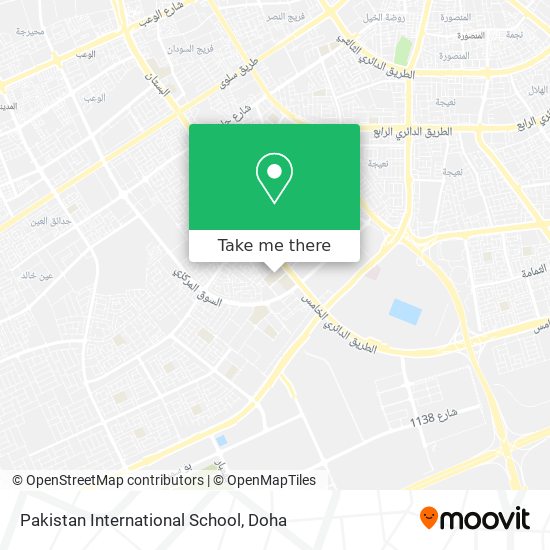 Pakistan International School map