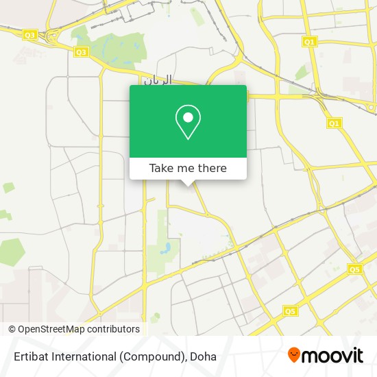 Ertibat International (Compound) map