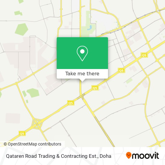 Qataren Road Trading & Contracting Est. map
