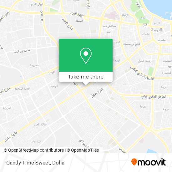 Candy Time Sweet map