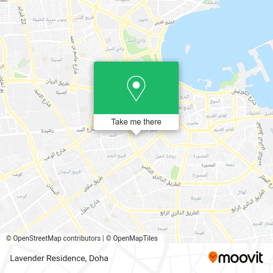 Lavender Residence map