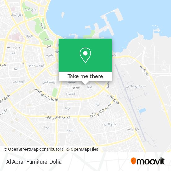Al Abrar Furniture map