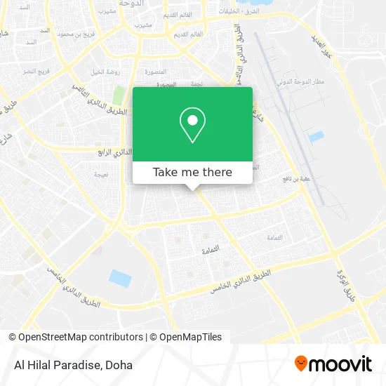 Al Hilal Paradise map