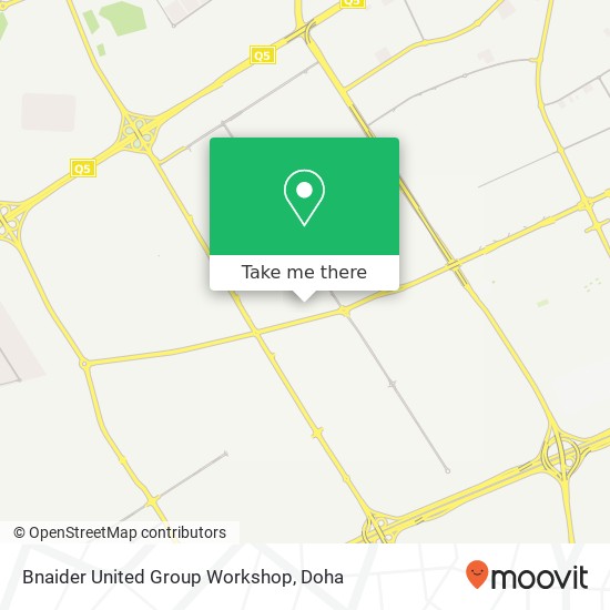 Bnaider United Group Workshop map