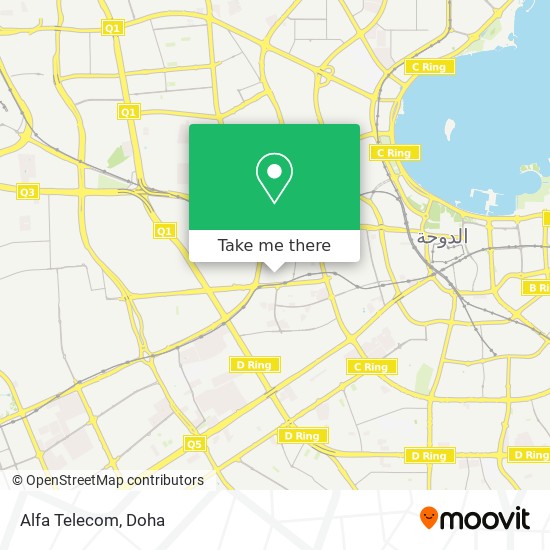 Alfa Telecom map