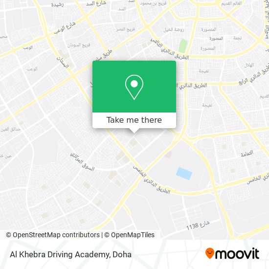 Al Khebra Driving Academy map