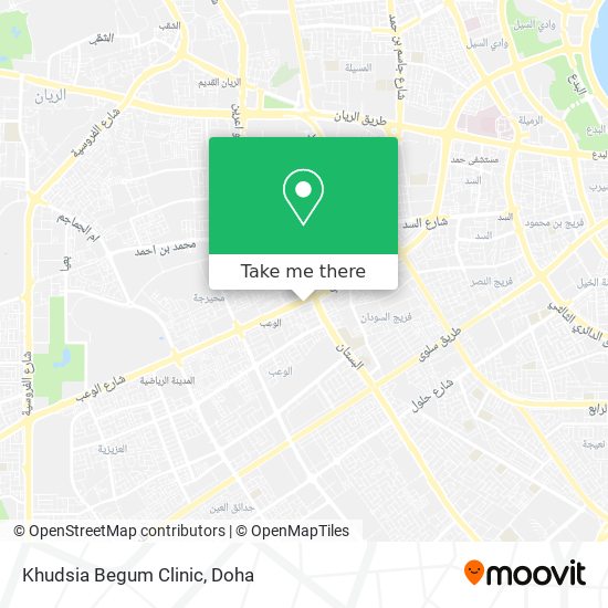 Khudsia Begum Clinic map
