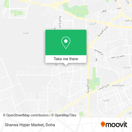 Sharwa Hyper Market map