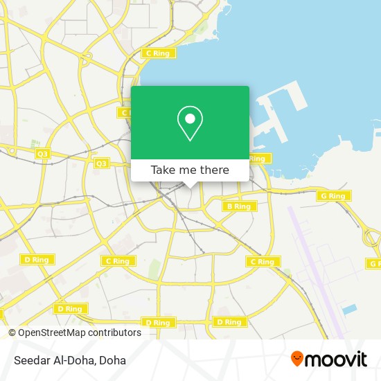 Seedar Al-Doha map