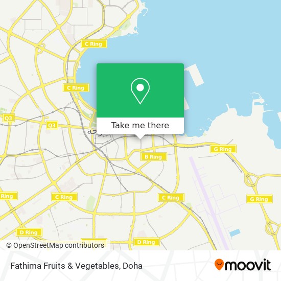Fathima Fruits & Vegetables map