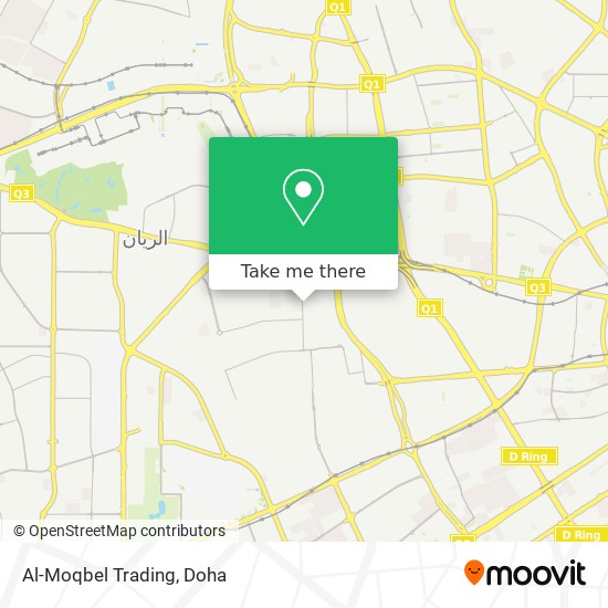Al-Moqbel Trading map