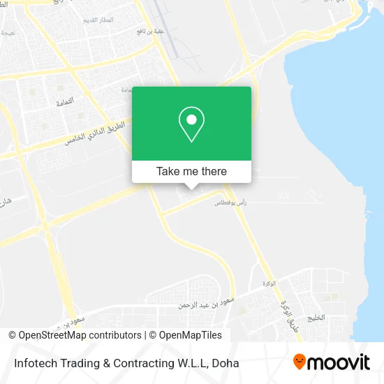 Infotech Trading & Contracting W.L.L map