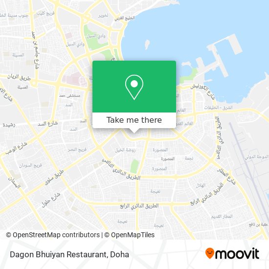Dagon Bhuiyan Restaurant map