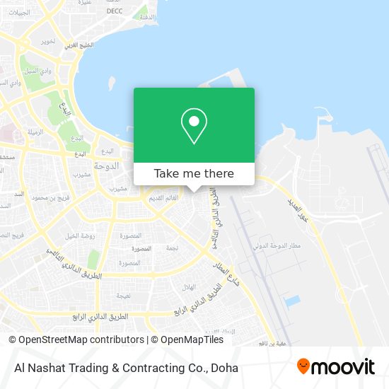 Al Nashat Trading & Contracting Co. map