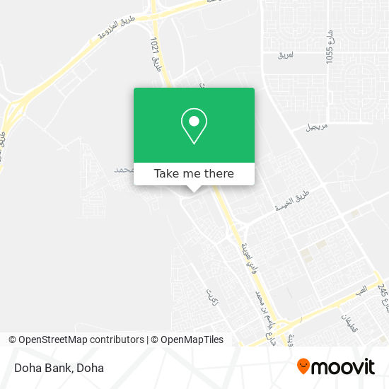 Doha Bank map