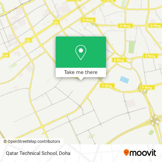 Qatar Technical School map