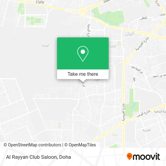 Al Rayyan Club Salon map