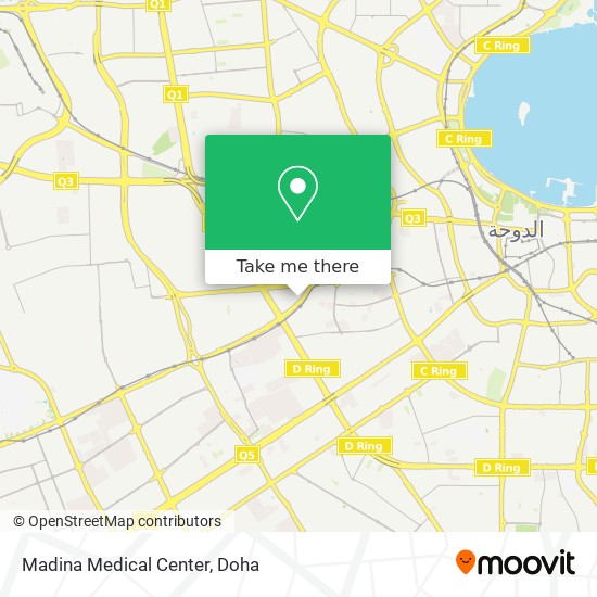 Madina Medical Center map