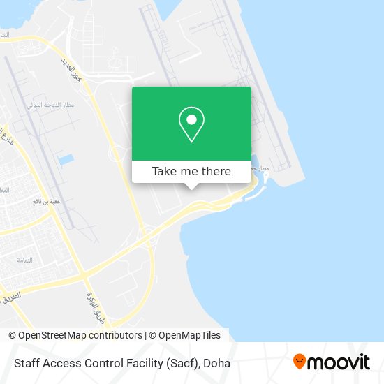 Staff Access Control Facility (Sacf) map