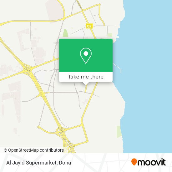 Al Jayid Supermarket map