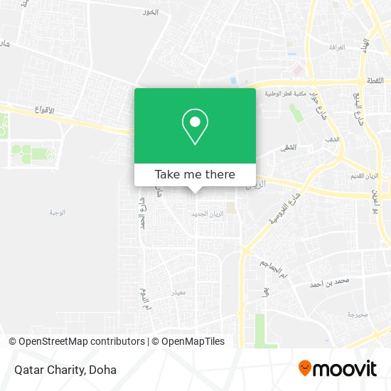 Qatar Charity map