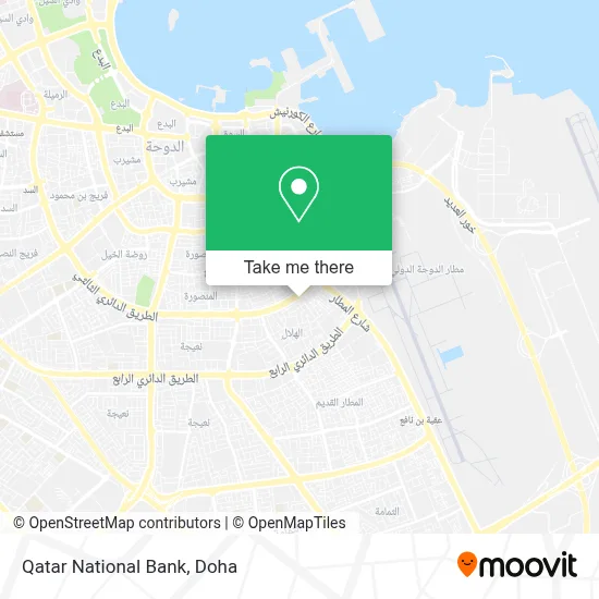 Qatar National Bank map