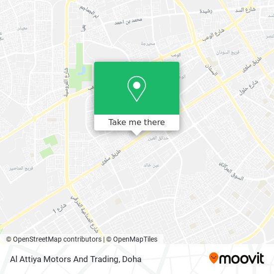 Al Attiya Motors And Trading map