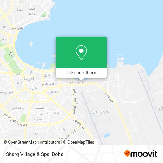 Sharq Village & Spa map
