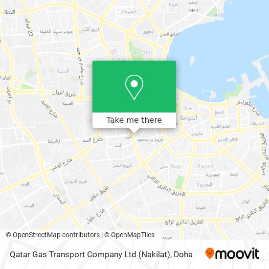 Qatar Gas Transport Company Ltd (Nakilat) map