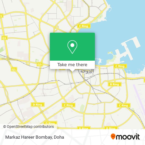 Markaz Hareer Bombay map