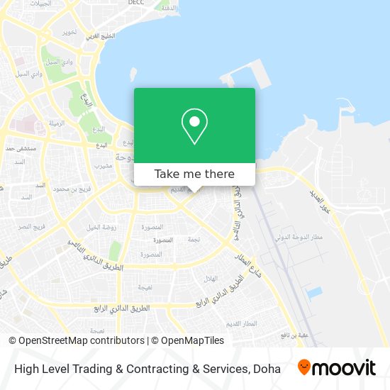 High Level Trading & Contracting & Services map
