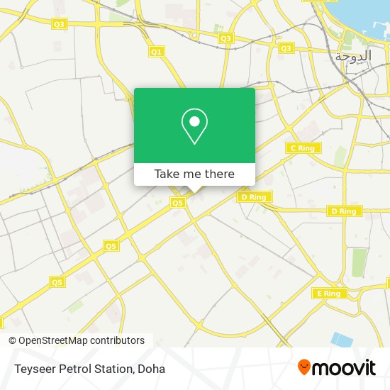 Teyseer Petrol Station map
