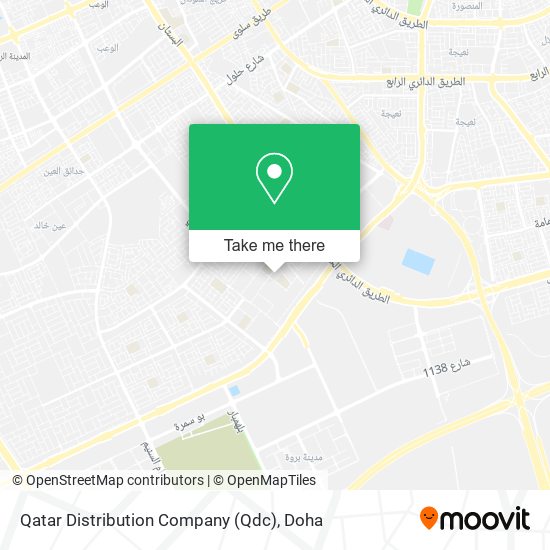 Qatar Distribution Company (Qdc) map