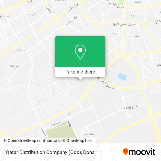 Qatar Distribution Company (Qdc) map