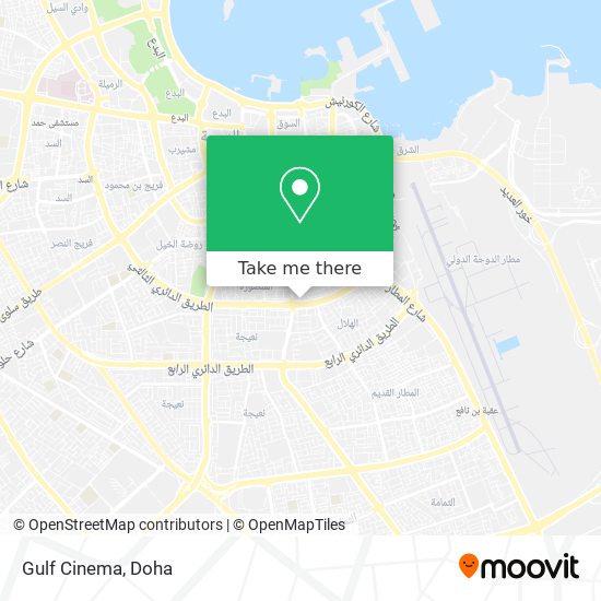 Gulf Cinema map