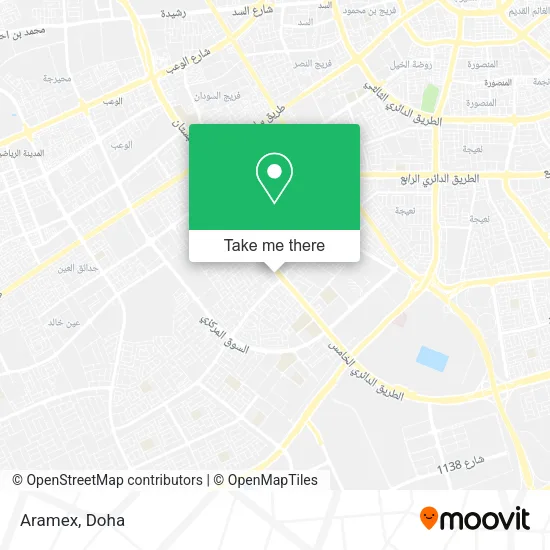 Aramex map