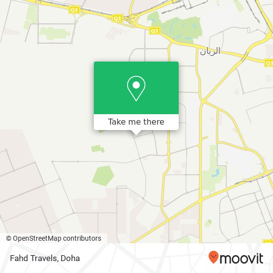 Fahd Travels map