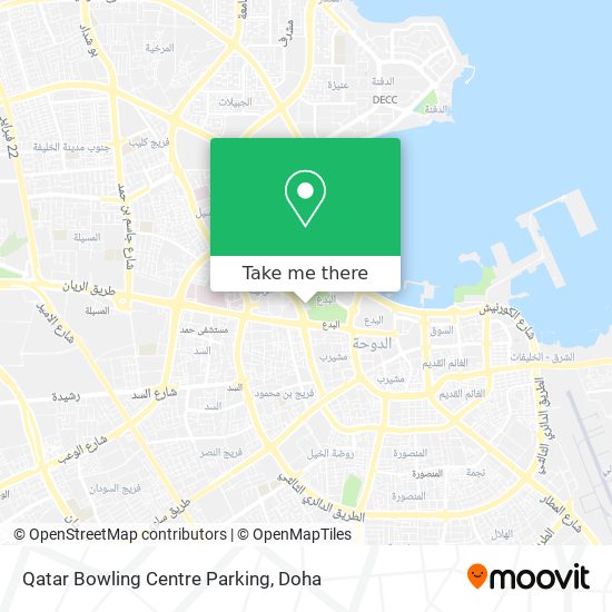 Qatar Bowling Centre Parking map