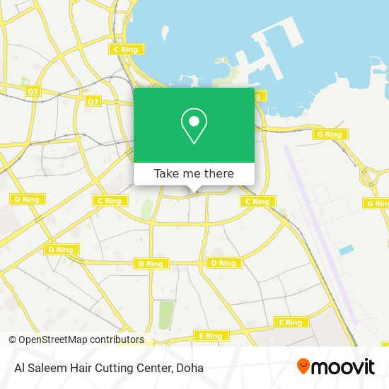 Al Saleem Hair Cutting Center map