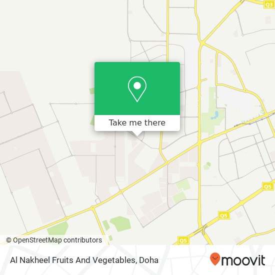 Al Nakheel Fruits And Vegetables map
