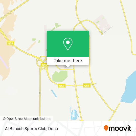 Al Banush Sports Club map