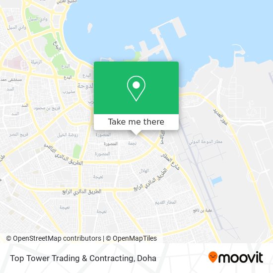 Top Tower Trading & Contracting map