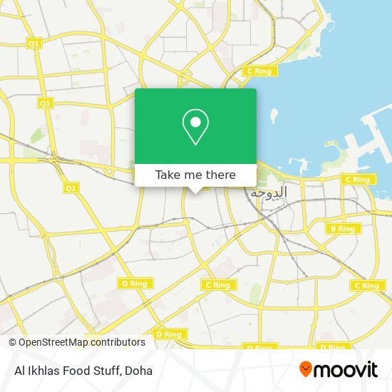 Al Ikhlas Food Stuff map