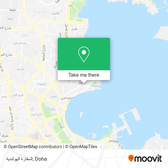 السفارة الهولندية map