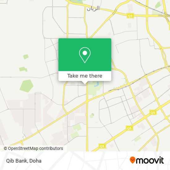 Qib Bank map