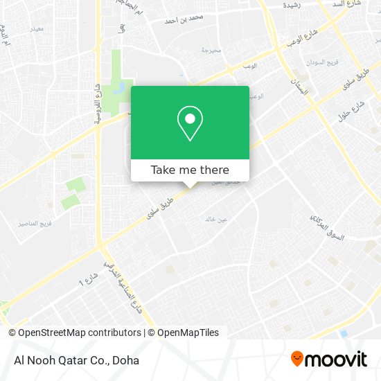 Al Nooh Qatar Co. map