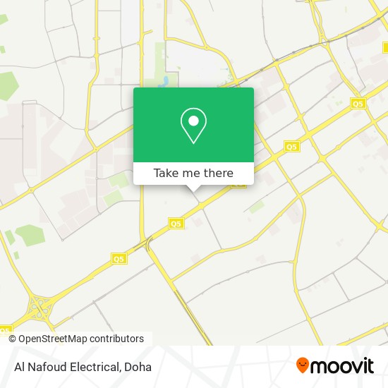 Al Nafoud Electrical map