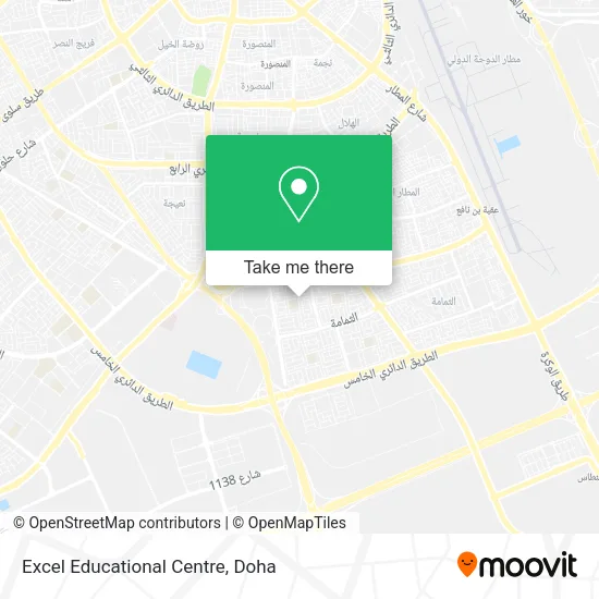 Excel Educational Centre map