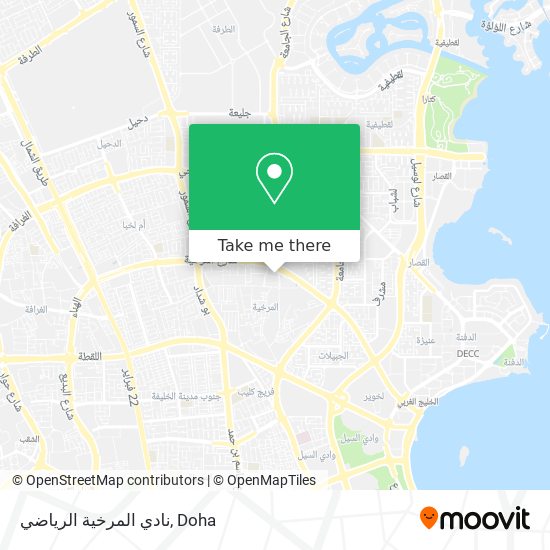 نادي المرخية الرياضي map