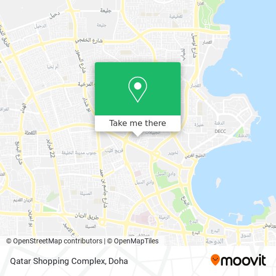 Qatar Shopping Complex map